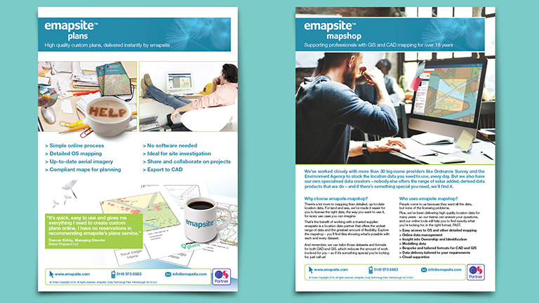 emapsite A4 Leaflets