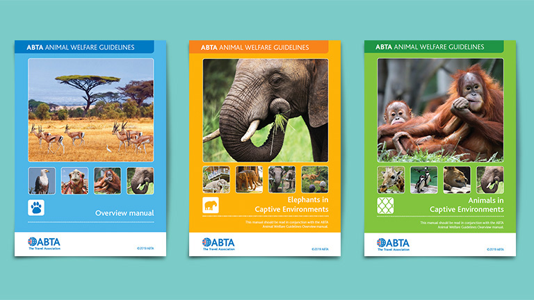 ABTA Animal Welfare Guides Covers