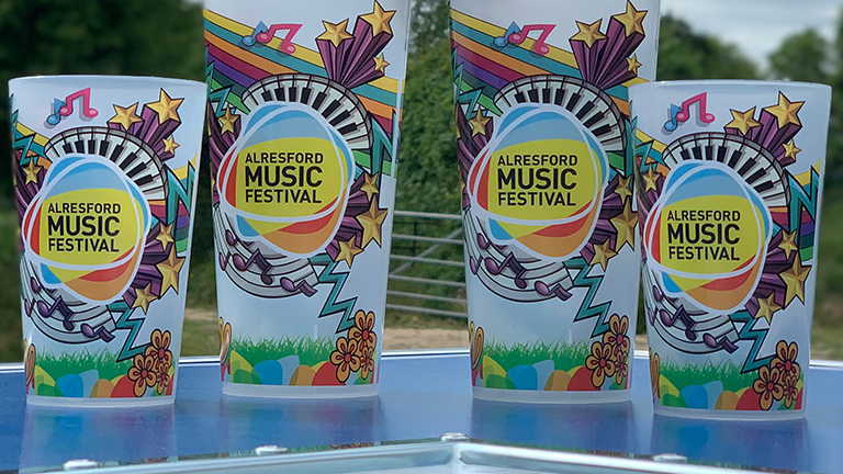 Alresford Music Festival Cups