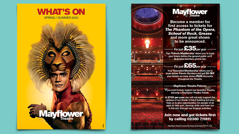 Mayflower Theatre What’s On March Brochure