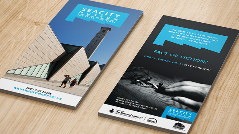 SeaCity Museum DL Leaflets