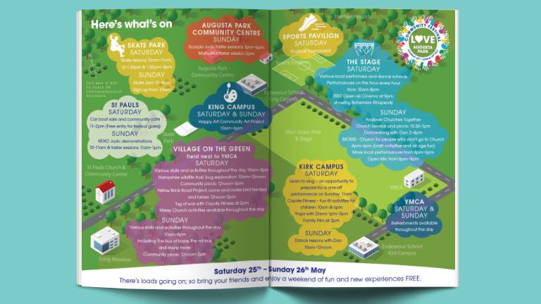 Winchester Diocese Augusta Park Map